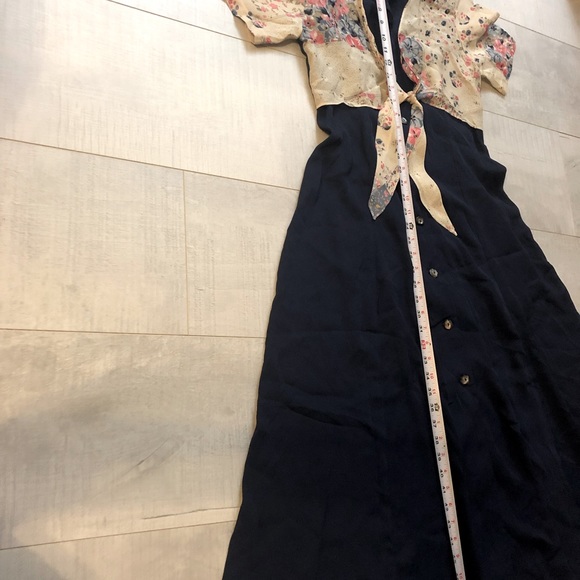 Elegant Long Summer Dress Cute Floral Top - NEW imported - Picture 7 of 8